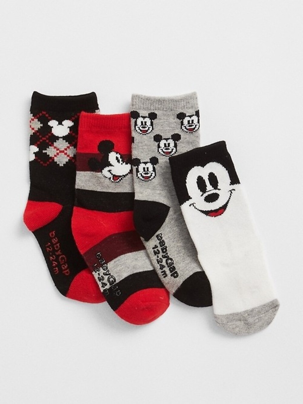 babyGap Disney Mickey Mouse Socks Size 4-5yrs